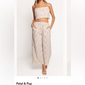 NWT Petal & Pup Cami Capri set